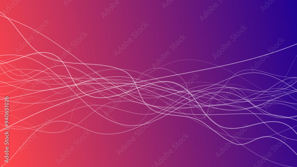 Poster abstract gradient background with wave beams