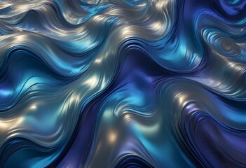 Obraz premium Bold abstract iridescent background