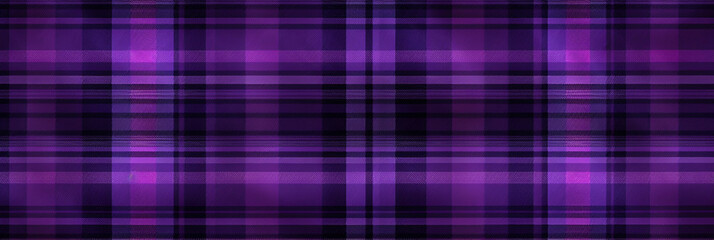 Purple plaid