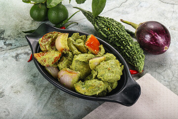 Indian cuisine - Chicken mint tikka