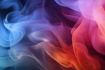 Atmospheric Smoke Abstract Color Background.