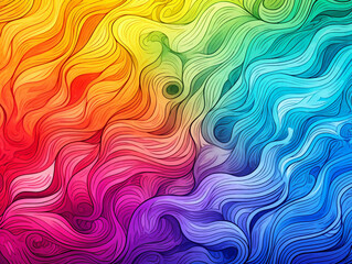 Obraz premium rainbow Background