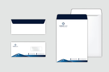 corporate envelope design set