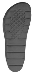 Texture black outsole shoes