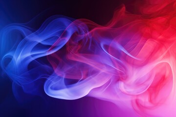 Obraz premium Vivid abstract background with dramatic smoke and fog.