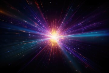 Fototapeta premium Lens flare effects for high quality overlay designs and screen blending.