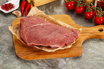 Raw beef meat shoulder for cooking