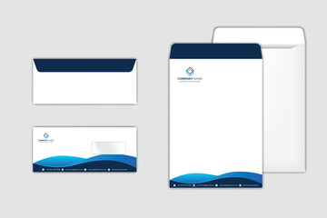 corporate envelope design set