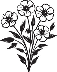 From Stem to Petal The Detailed Process of Creating Hand-Drawn Floral Art
