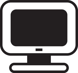 Desktop Computer Screen Icon