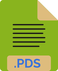 PDS File icon minimal