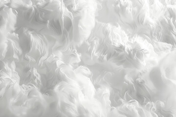 Fototapeta premium Generative ai on theme of beautiful texture soft fluffy cotton, design natural abstract background