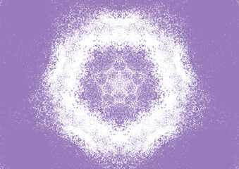 雪の妖精をイメージした抽象的な背景イラスト