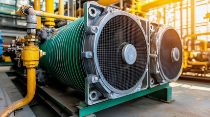 Obraz premium Shaping the Energy Landscape, The Role of Oil Refineries in Modern Consumption