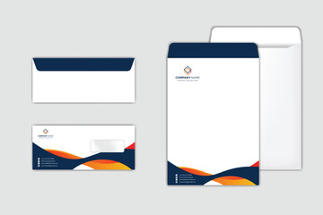 corporate envelope design set