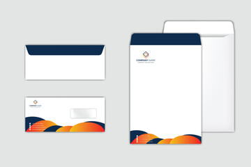 corporate envelope design set