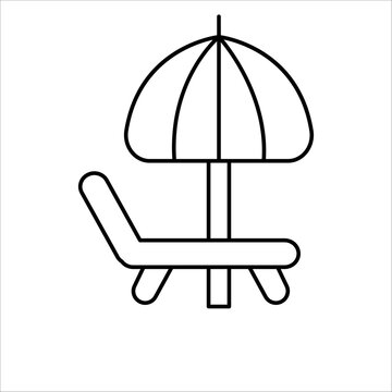 recommend clip art: Beach chair