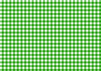 緑色のシェパードチェックの背景素材（太め）