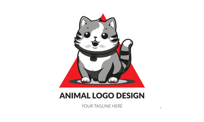 Animal vector logo design fully editable high quality
