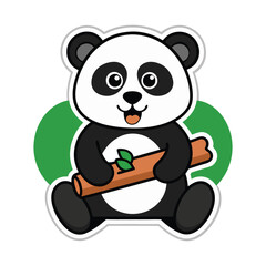 panda vector