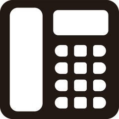 固定電話のアイコン © AQ-taro Images