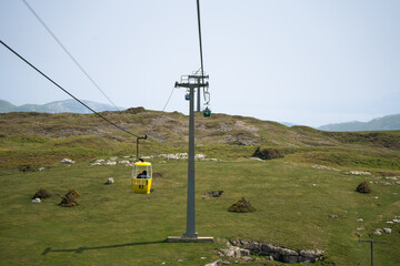 a passenger cable car system opened in 1969