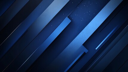 Obraz premium Abstract Diagonal Blue and Black Stripes with Speckled Texture