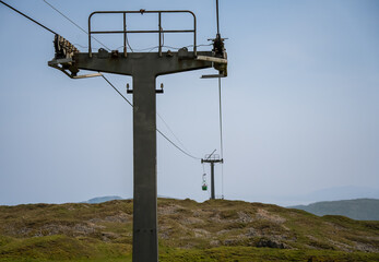 a passenger cable car system opened in 1969