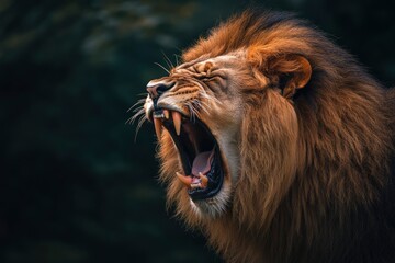 Lion, Roaring, Wild Animal, Lion Angry, Wallpaper Lion, Angry Lion, King . ai