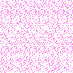 MONSTERA SUMMER DESIGN PATTERN TEXTURE BACKGROUND VECTOR