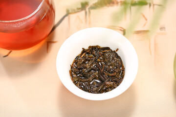 food, dark tea, tea bricks, 