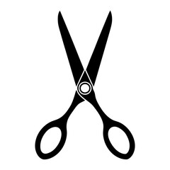 a scissors silhouette vector illustration