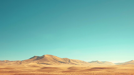 Naklejka premium desert