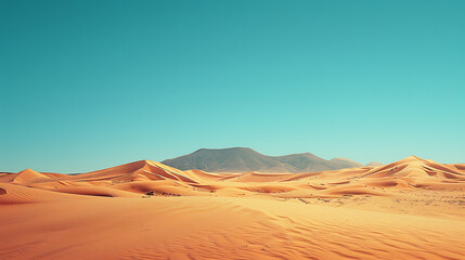 Naklejka premium desert