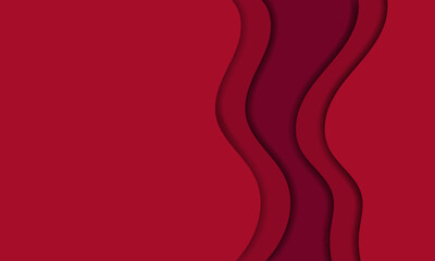 paper cut design with abstract background. Vector design layout for business presentations, banner, flyers, posters and invitations. green, colorful color