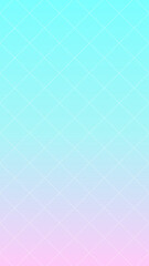 大きな斜めグリッドのパターンにシンプルでおしゃれなグラデーションの背景素材 - 9:16