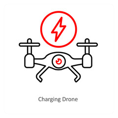 Charging drone 