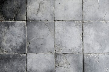 Naklejka premium grey floor tiles surface, texture of the stone light gray. Background , ai