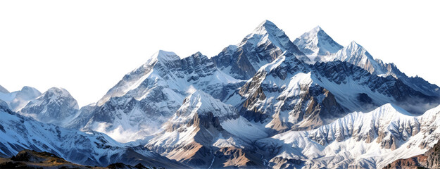 Everest Mountain peak. © Kornienko Alexandr