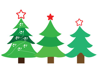 green christmas tree