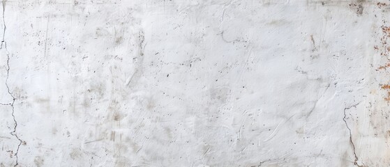 Naklejka premium Weathered gray concrete wall, vintage white backdrop showcasing natural cement texture, ideal for product displays or as a versatile background element.