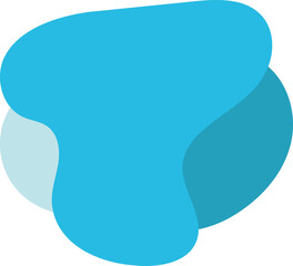 Abstract Liquid Shapes Banner Vector