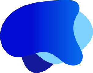 Abstract Liquid Shapes Banner Vector