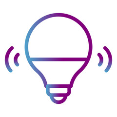 Fototapeta premium light bulb icon