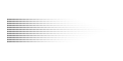 Basic halftone dots effect in black and white color. Halftone effect. Dot halftone. Black white halftone. VECTOR ILUSTRATION