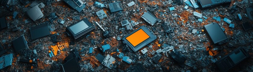 Futuristic Electronic Waste Recycling Market with Commodity Price Displays