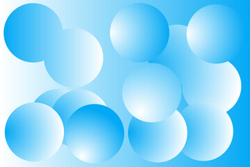 abstract background with gradient blue circle