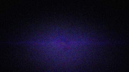 Obraz premium Purple holographic grainy black background, noisy color gradient banner, dark textured poster header cover backdrop design