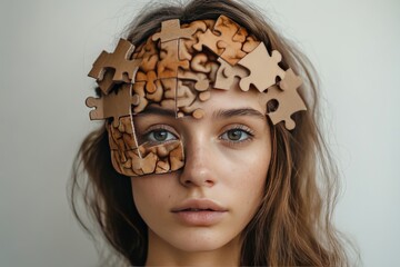 Portrait of a Woman with Puzzle Pieces Covering Her Face: Exploring Identity Cognitive Complexity and the Fragmented Nature of Thought