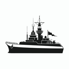 warship vector